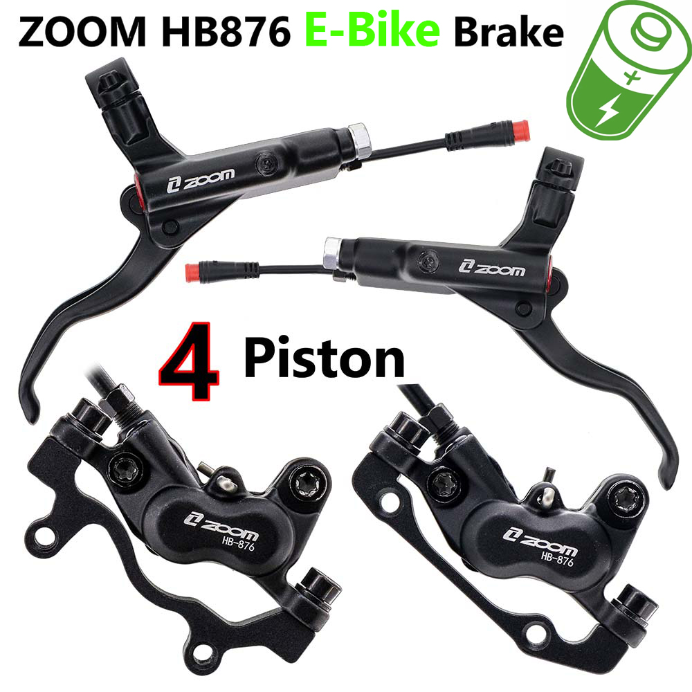 Zoom Hydraulic Brake 4 Piston E-Scooter - ZOOM HB-876E E-Bike 4-Piston الصحن الهيدروليكي