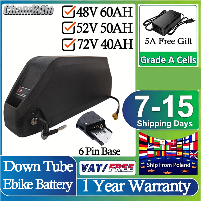 60V 30Ah 21700 Battery Pack - بطارية دراجة كهربائية 52 فولت 50