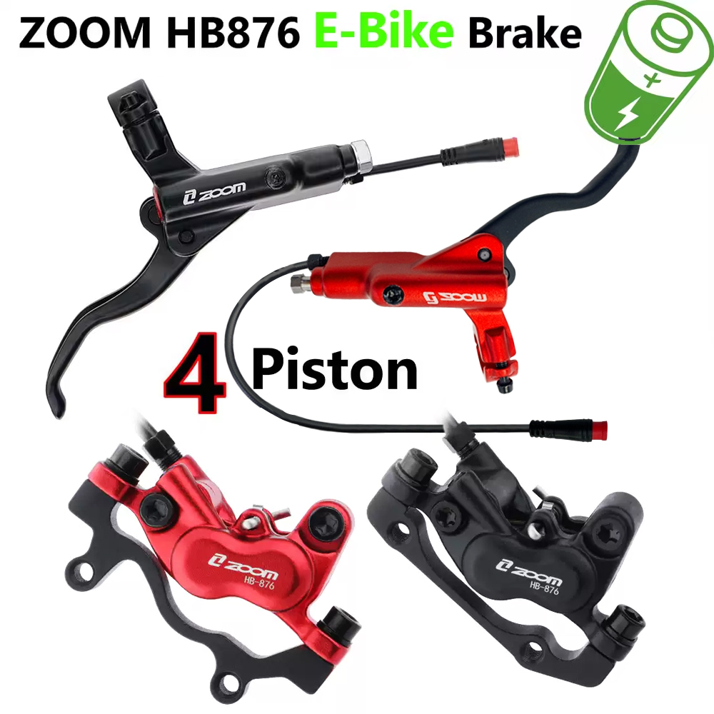Zoom Hydraulic Brake 4 Piston E-Scooter - ZOOM HB-876E E-Bike 4-Piston الصحن الهيدروليكي
