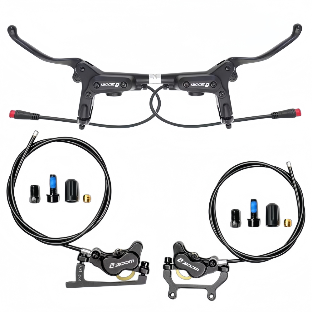 Zoom Hydraulic Brake 4 Piston E-Scooter - مجموعة فرامل هيدروليكية ZOOM HB-890E بأربعة