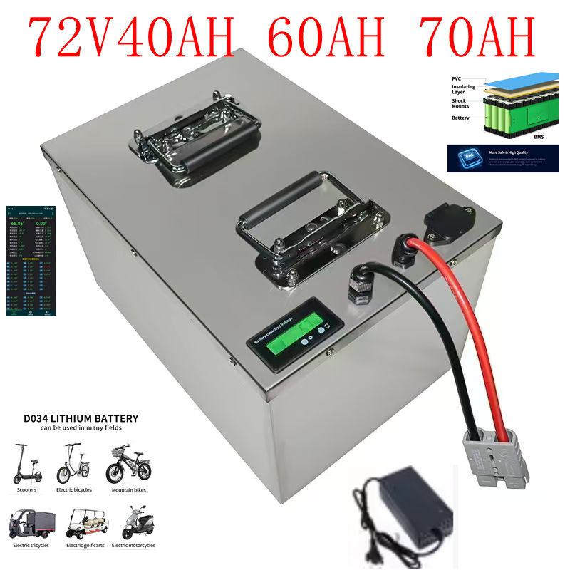 72V 30Ah Lifepo4 Battery Pack - نظام تخزين طاقة ببطارية ليثيوم فوسفات