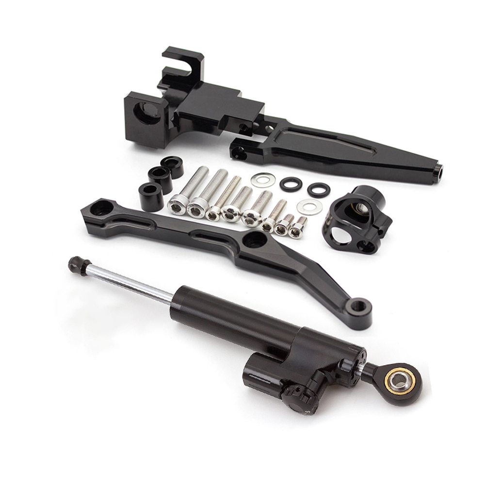لياماها MT09 الراسم/FJ09 الراس - مراجعة Steering Damper Stabilizer Kit Cnc وسعره
