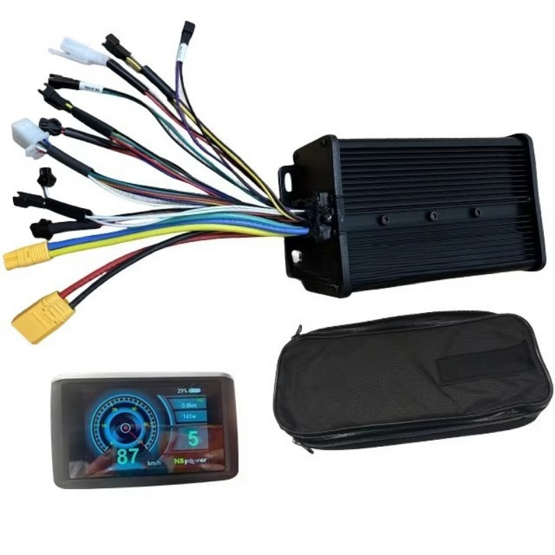 وحدة تحكم للدراجات الكهربائية  - مراجعة 72V 45A Dual Controller وسعره
