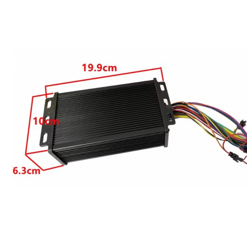 وحدة تحكم للدراجات الكهربائية  - مراجعة 72V 45A Dual Controller وسعره