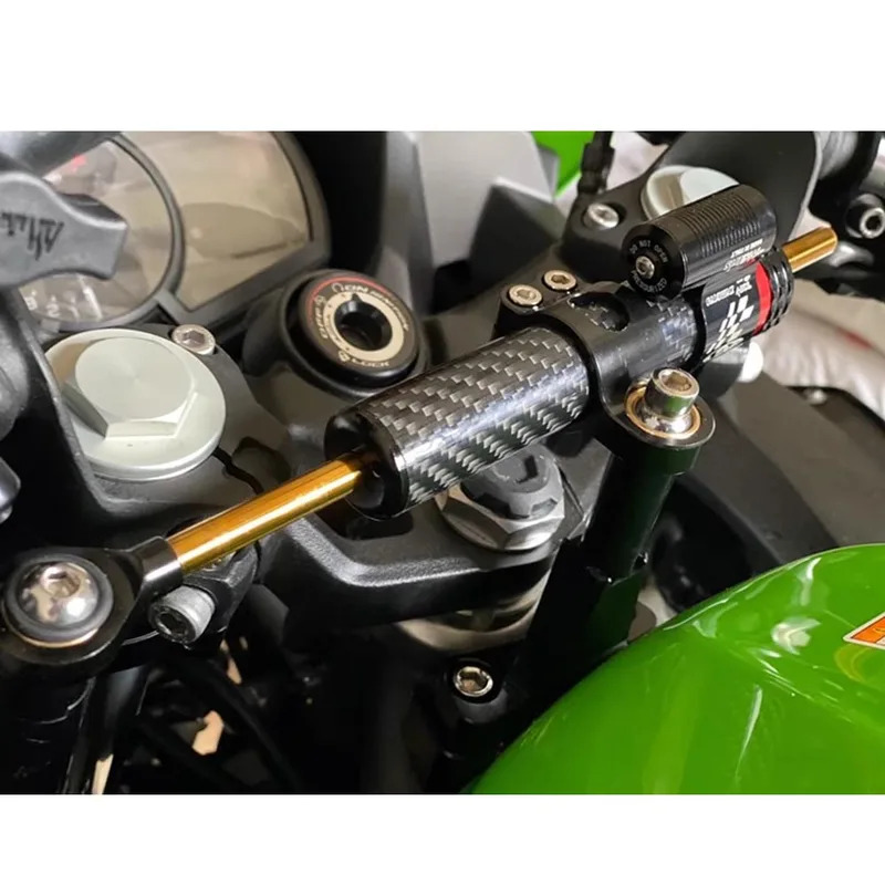 لكاواساكي 500 2024-دراجة نارية - مراجعة Steering Damper Stabilizer Kit Cnc وسعره