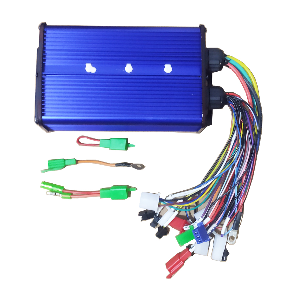 36 فولت 48 فولت 60 فولت 72 فول - مراجعة 72V 45A Dual Controller وسعره
