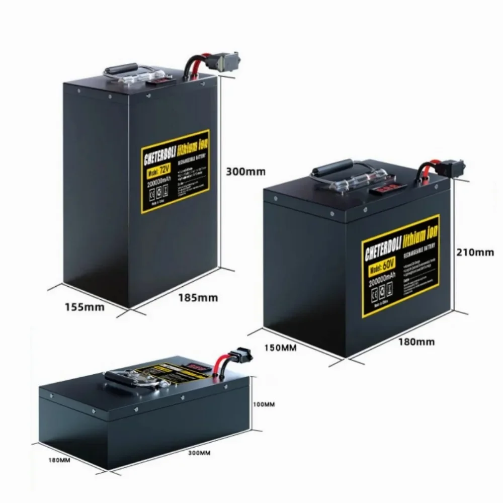 Aleaivy 60 فولت 72 فولت Ebike  - مراجعة 72V 30Ah Lifepo4 Battery Pack وسعره