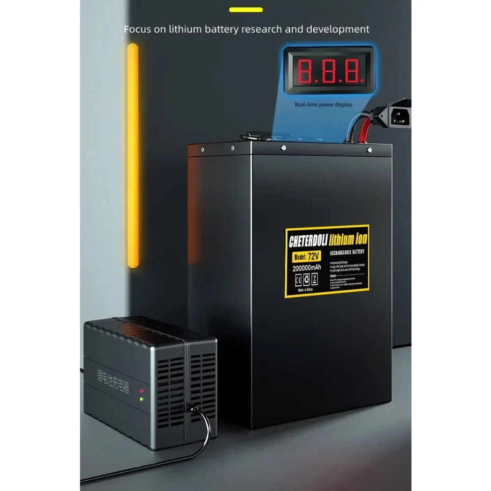 Aleaivy 60 فولت 72 فولت Ebike  - مراجعة 72V 30Ah Lifepo4 Battery Pack وسعره