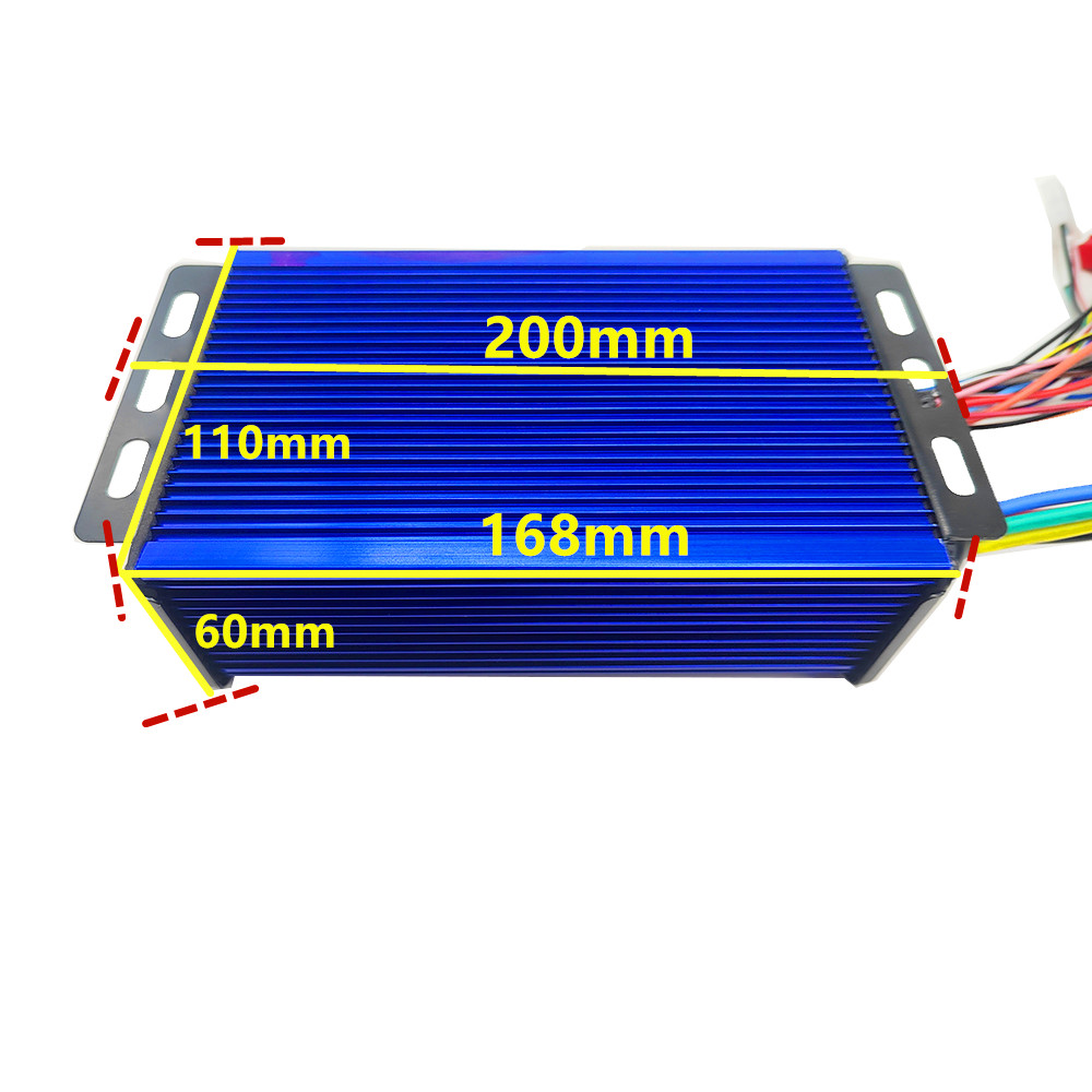 مجموعة التحكم الكهربائية 2000  - مراجعة 72V 45A Dual Controller وسعره
