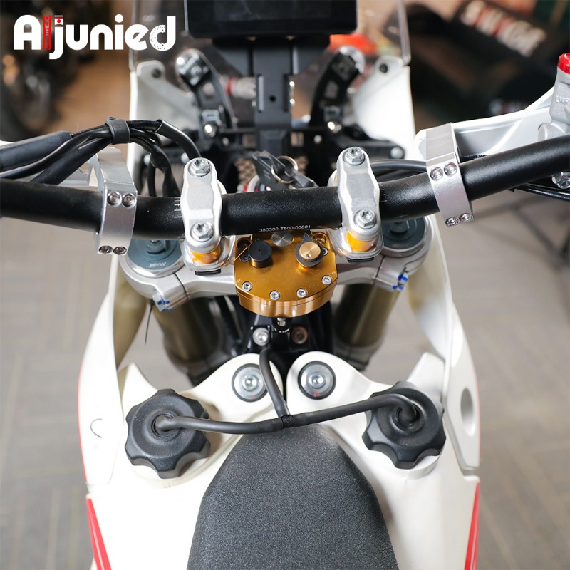 طقم تثبيت مثبط التوجيه لـ 450  - مراجعة Steering Damper Stabilizer Kit Cnc وسعره