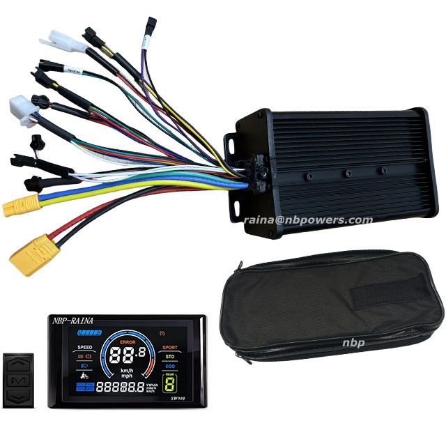 منتج رائج: وحدة تحكم للدراجات  - مراجعة 72V 45A Dual Controller وسعره
