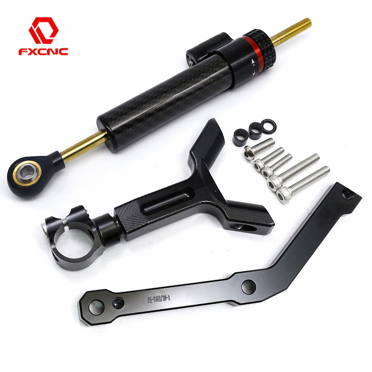 طقم تثبيت مثبت التوجيه CNC لدر - مراجعة Steering Damper Stabilizer Kit Cnc وسعره