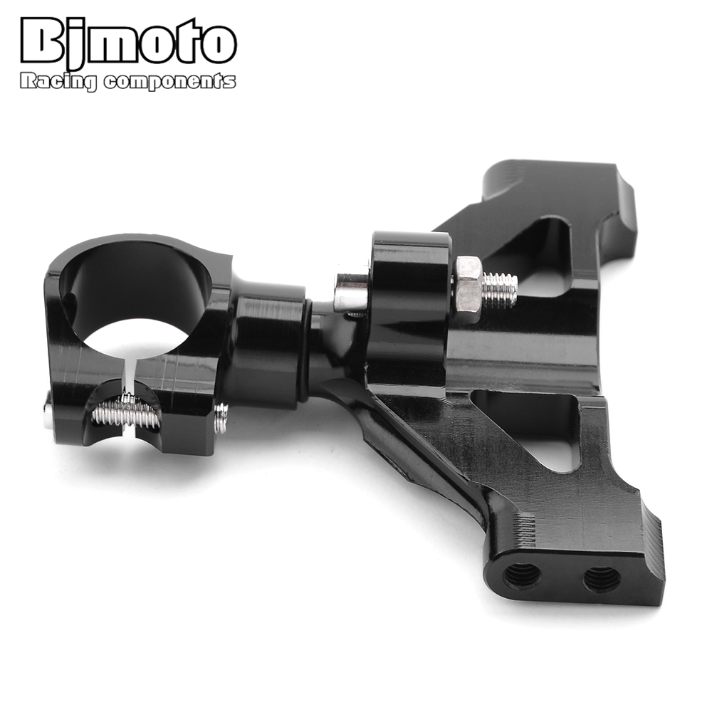 BJMOTO دراجة نارية التوجيه الم - مراجعة Steering Damper Stabilizer Kit Cnc وسعره