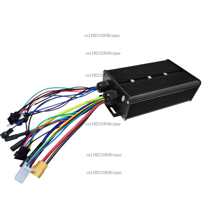 وحدة تحكم موجية جيبية ثلاثية ا - مراجعة 72V 45A Dual Controller وسعره