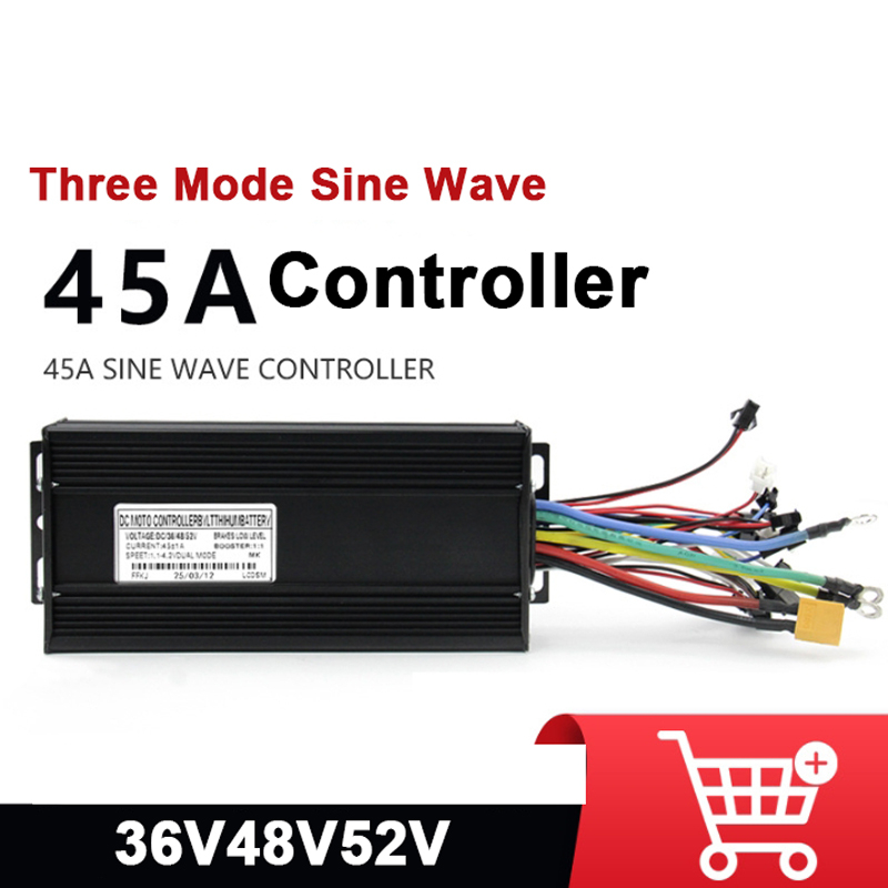15-أنبوب ثلاثة أوضاع 45A وحدة  - مراجعة 72V 45A Dual Controller وسعره