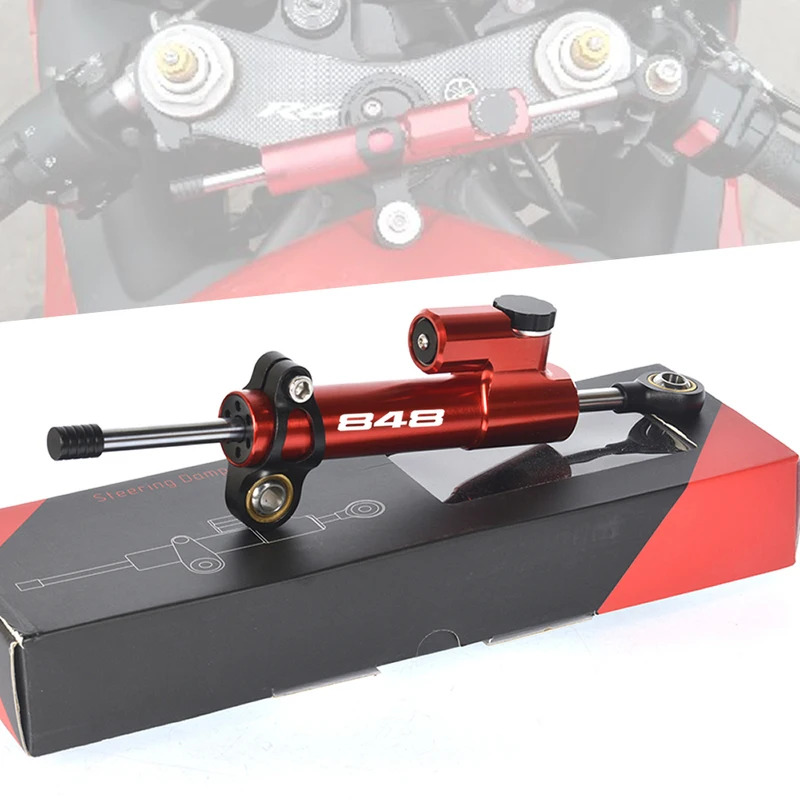 ل دوكاتي 848 2007-2013 2008 20 - مراجعة Steering Damper Stabilizer Kit Cnc وسعره