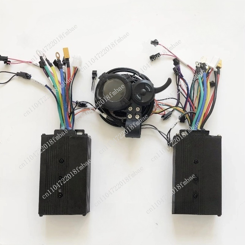 وحدة تحكم ثنائية الدفع بموجة ج - مراجعة 72V 45A Dual Controller وسعره